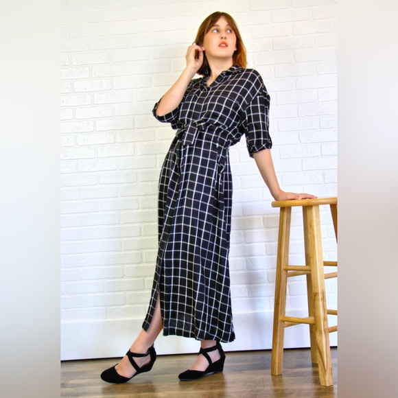 Calvin Klein Dresses & Skirts - Calvin Klein Black and White Checkered Dress